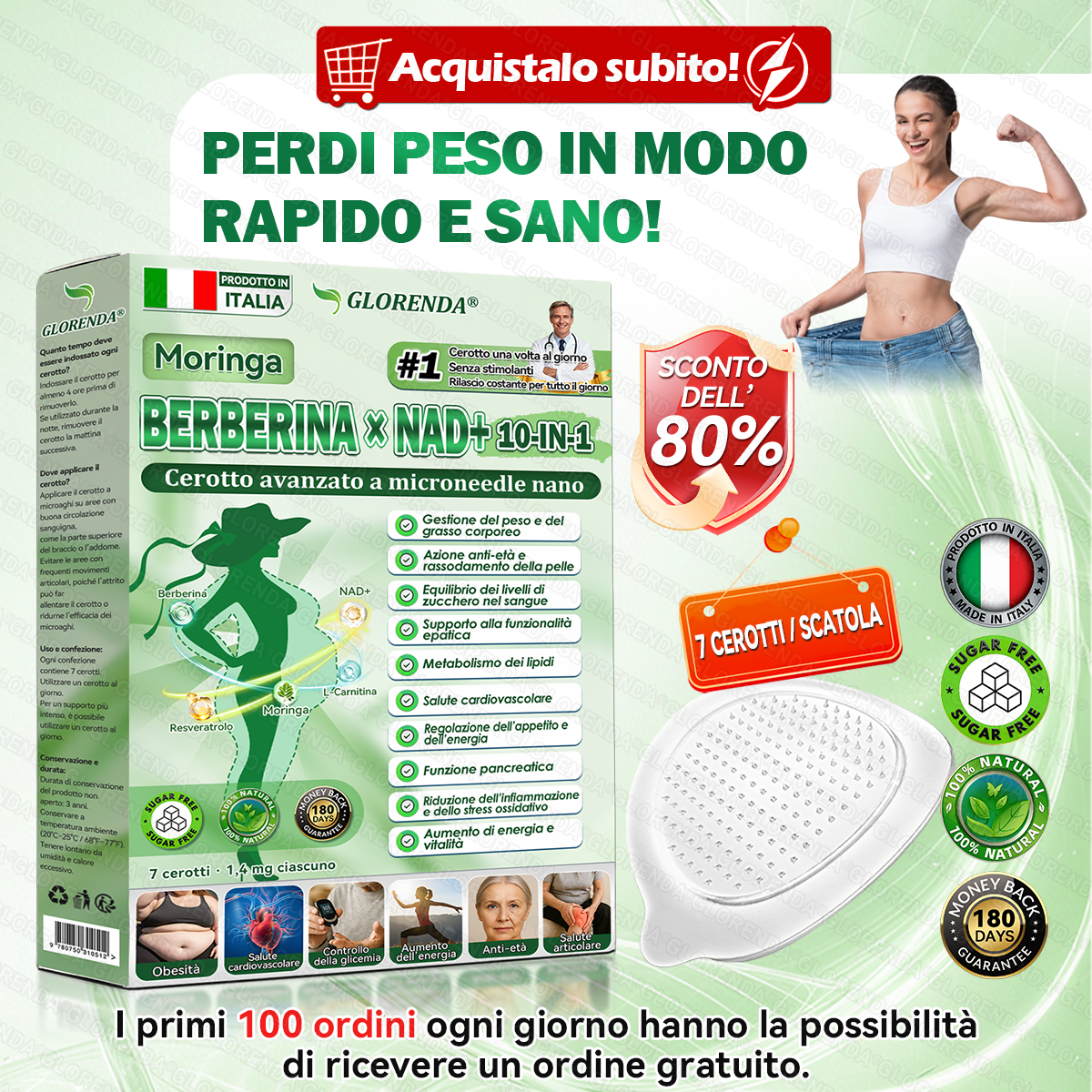 𝐍𝐞𝐠𝐨𝐳𝐢𝐨 𝐔𝐟𝐟𝐢𝐜𝐢𝐚𝐥𝐞 | 🎉🏅 𝐆𝐋𝐎𝑹𝑬𝗡𝗗𝗔® 𝑴𝒐𝒓𝒊𝒏𝙜𝙖 · 𝘽𝙚𝙧𝙗𝙚𝙧𝒊𝒏𝒆 × 𝐍𝐴𝑫+ 10-i𝐧-1 𝐂𝐞𝐫𝐨𝐭𝐭𝒐 𝐀𝐯𝐚𝐧𝐳𝐚𝒕𝒐 𝑵𝒂𝙣𝙤 𝐌𝐢𝐜𝐫𝐨𝐧𝒆𝒆𝒅𝒍𝒆 ( 𝐒𝐨𝐥𝐨 𝐮𝐧𝐚 𝐯𝐨𝐥𝐭𝐚 𝐚𝐥 𝐠𝐢𝐨𝐫𝐧𝐨, 𝐜𝐚𝐦𝐛𝐢𝐚𝐦𝐞𝐧𝐭𝐢 𝐯𝐢𝐬𝐢𝐛𝐢𝐥𝐢 𝐢𝐧 𝟕 𝐠𝐢𝐨𝐫𝐧𝐢) ✅ 𝐏𝐞𝐫 𝐨𝐛𝐞𝐬𝐢𝐭à, 𝐩𝐞𝐥𝐥𝐞 𝐫𝐢𝐥𝐚𝐬𝐬𝐚𝐭𝐚, 𝐝𝐢𝐚𝐛𝐞𝐭𝐞, 𝐚𝐩𝐧𝐞𝐚 𝐧𝐨𝐭𝐭𝐮𝐫𝐧𝐚, 𝐩𝐫𝐨𝐛𝐥𝐞𝐦𝐢 𝐚𝐫𝐭𝐢𝐜𝐨𝐥𝐚𝐫𝐢 𝐞 𝐦𝐨𝐥𝐭𝐨 𝐚𝐥𝐭𝐫𝐨